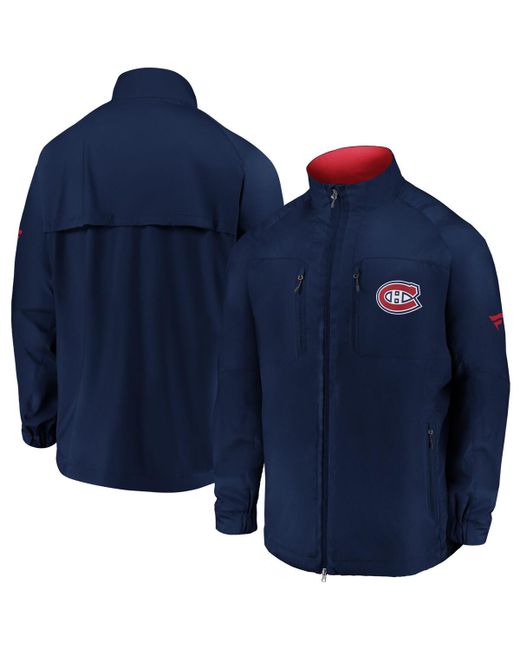 Fanatics Montreal Canadiens Authentic Pro Locker Room Rink Raglan Full-Zip Jacket