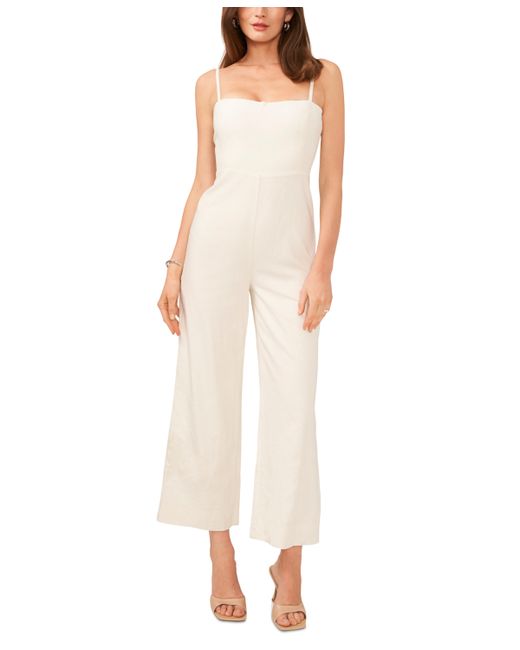 1.State Square-Neck Sleeveless Jumpsuit