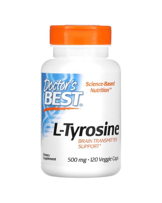 Doctor's Best L-Tyrosine 500 mg Veggie Caps