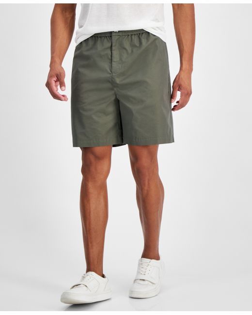 I.N.C. International Concepts Ash Regular-Fit Solid 7 Shorts Created for