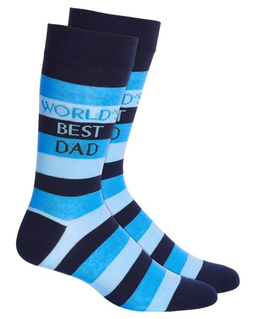 Club Room Worlds Best Dad Crew Socks Created for