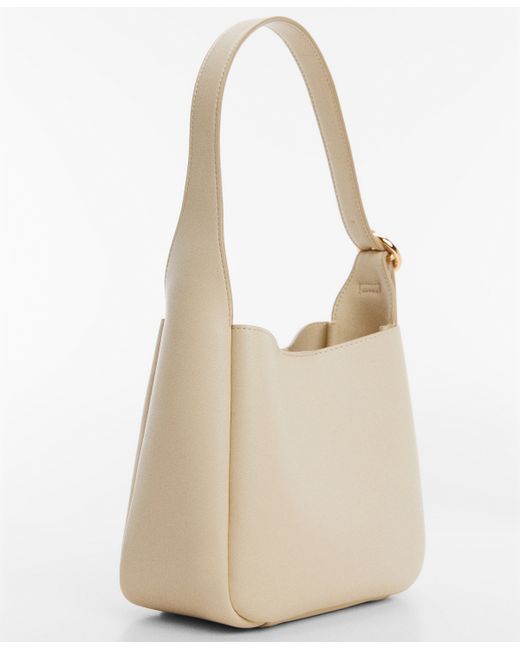 Mango Buckle Detail Shoulder Bag