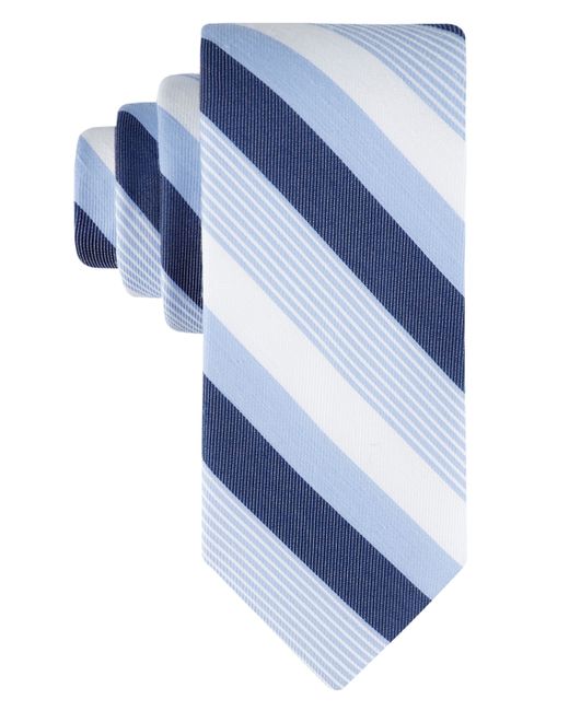 Tommy Hilfiger Bianco Classic Stripe Tie