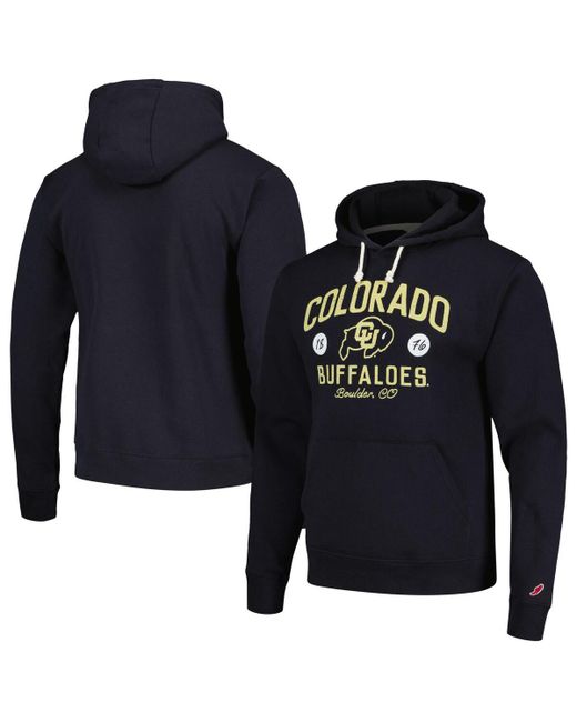 League Collegiate Wear Distressed Colorado Buffaloes Bendy Arch Essential Pullover Hoodie