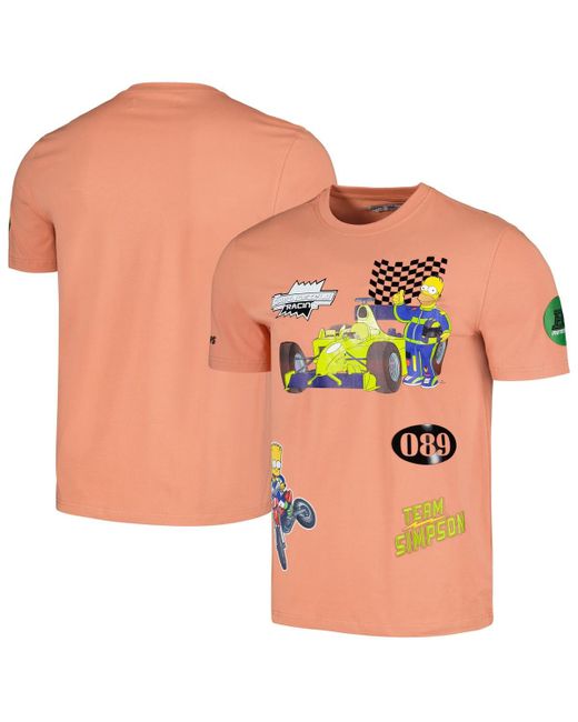 Freeze Max and The Simpsons Racing T-shirt