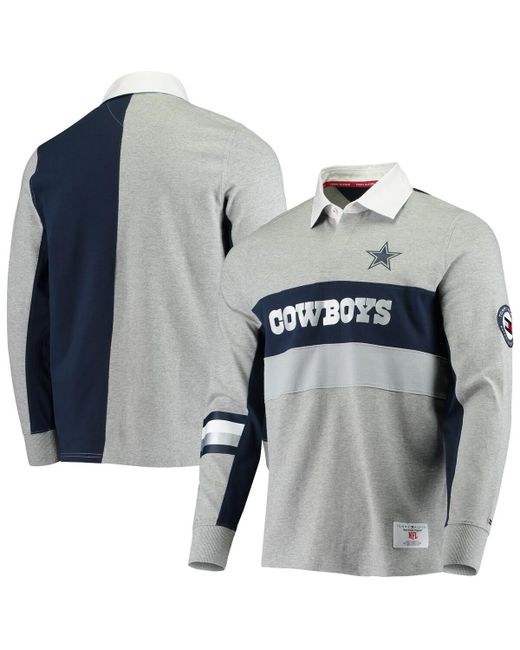 Tommy Hilfiger Dallas Cowboys Rugby Long Sleeve Polo