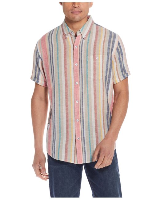Weatherproof Vintage Short Sleeve Stripe Shirt