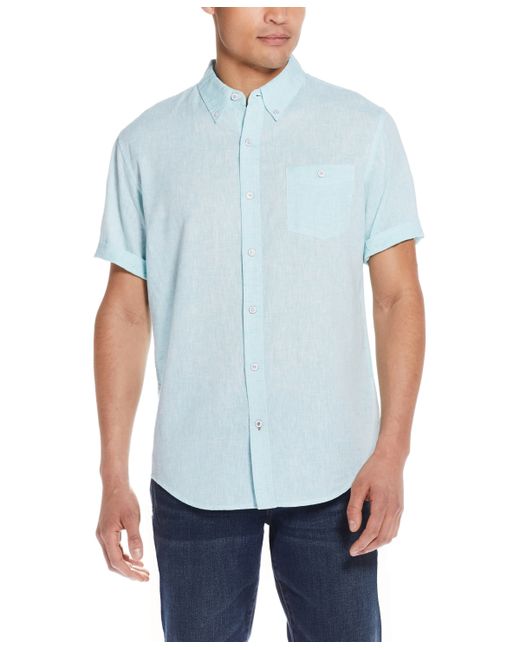 Weatherproof Vintage Short Sleeve Solid Shirt