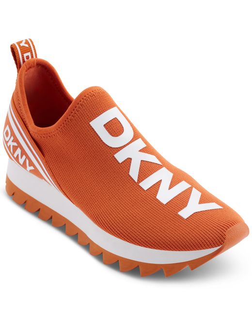 Dkny Abbi Slip-On Logo Sock Sneakers