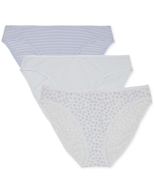 Gap GapBody 3-Pk Bikini Underwear Optic White/Optic Wh