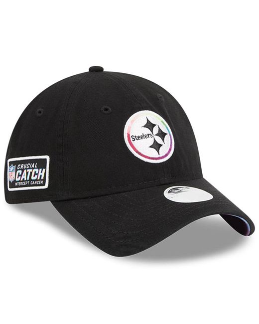 New Era Pittsburgh Steelers 2023 Nfl Crucial Catch 9TWENTY Adjustable Hat