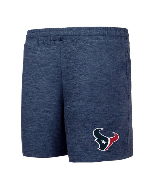 Concepts Sport Houston Texans Powerplay Tri-Blend Fleece Shorts