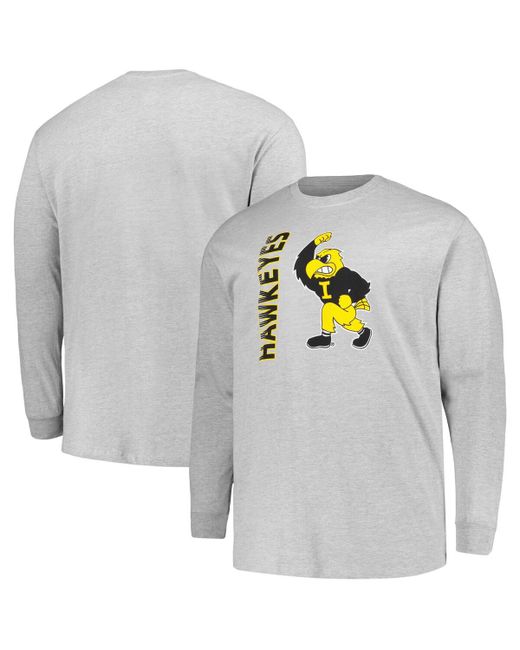 Champion Iowa Hawkeyes Big and Tall Mascot Long Sleeve T-shirt