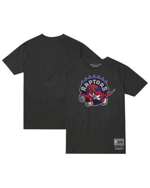 Mitchell & Ness and Toronto Raptors Hardwood Classics Mvp Throwback Logo T-shirt
