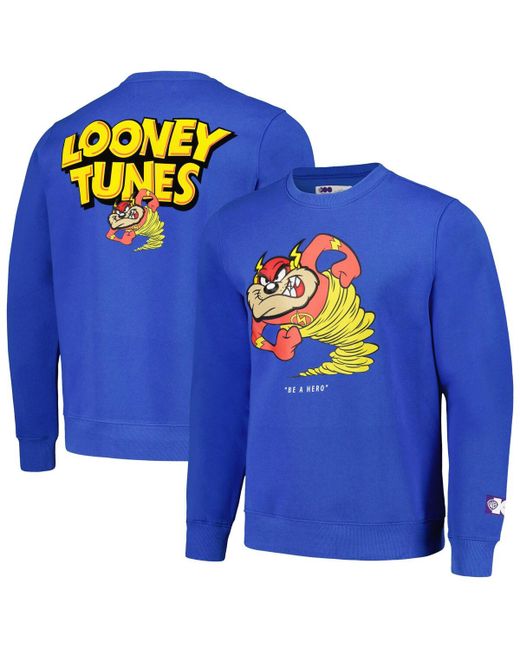 Freeze Max Looney Tunes Taz Be A Hero 100th Anniversary Pullover Sweatshirt