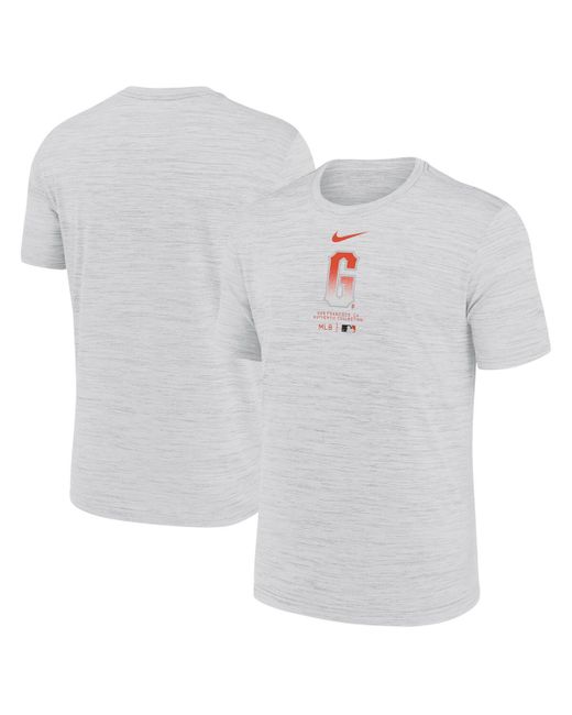 Nike San Francisco Giants City Connect Practice Velocity Performance T-shirt