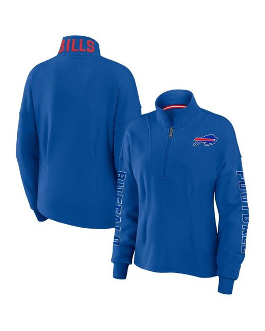 Wear By Erin Andrews Buffalo Bills Half-Zip Jacket