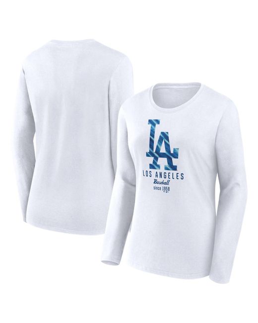 Fanatics Los Angeles Dodgers Lightweight Fitted Long Sleeve T-shirt