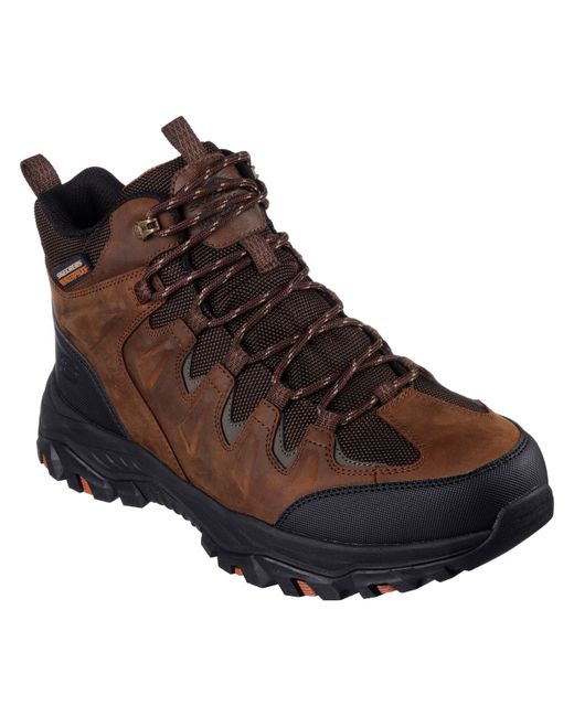 Skechers Relaxed Fit Rickter Branson Water-Resistant Trail Hiking Boots from Finish Line