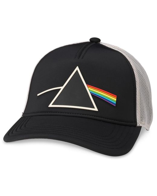 American Needle Natural Pink Floyd Riptide Valin Trucker Adjustable Hat