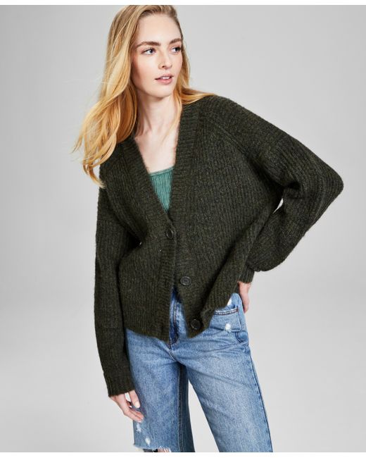 And Now This V-Neck Button-Front Cardigan Created for Macy