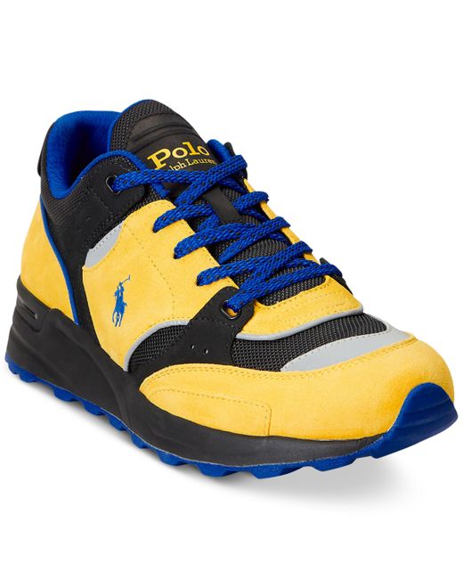Polo Ralph Lauren Trackster 200 Sneaker yellow/royal