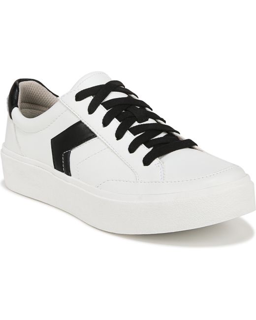 Dr. Scholl's Madison-Lace Sneakers Black Faux Leather
