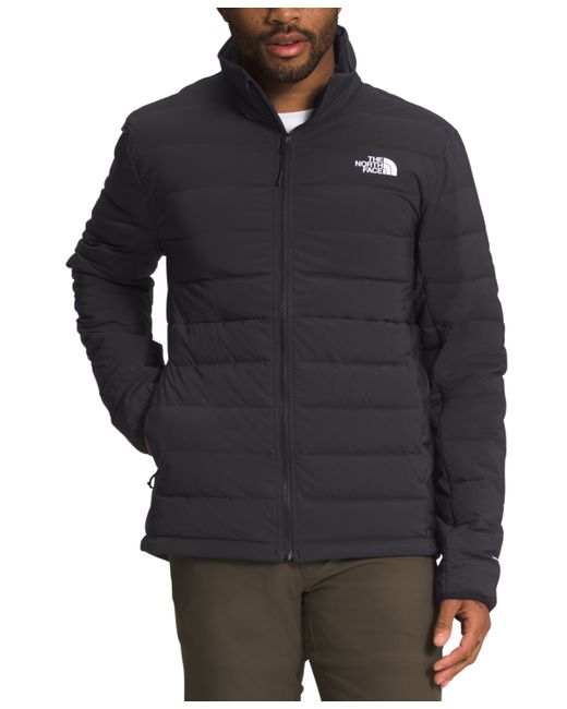 The North Face Belleview Slim Fit Stretch Down Hooded Jacket