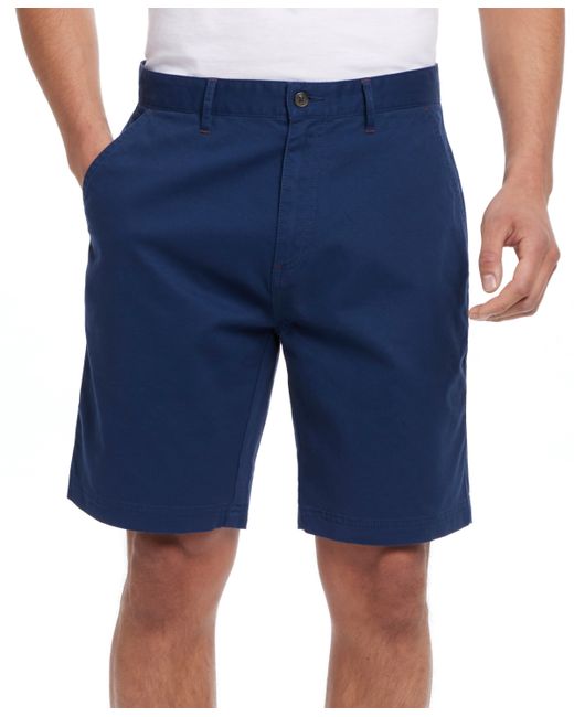 Weatherproof Vintage 9 Cotton Twill Stretch Shorts