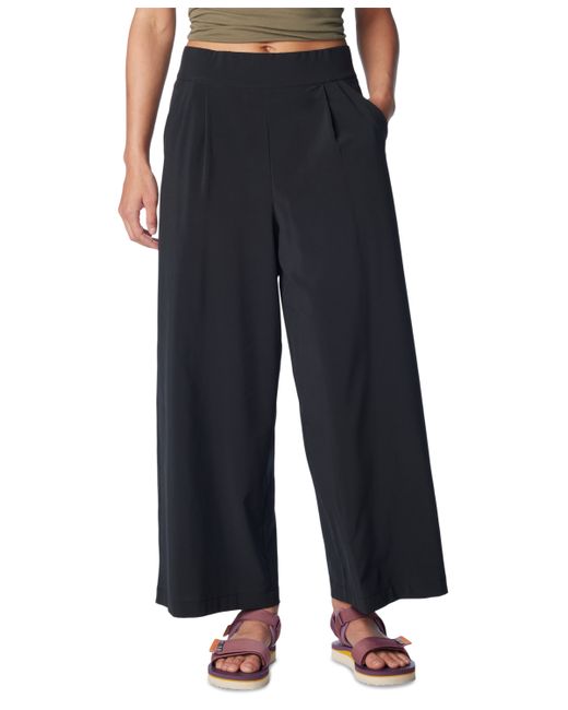 Columbia Solid Anytime Wide-Leg Pull-On Pants