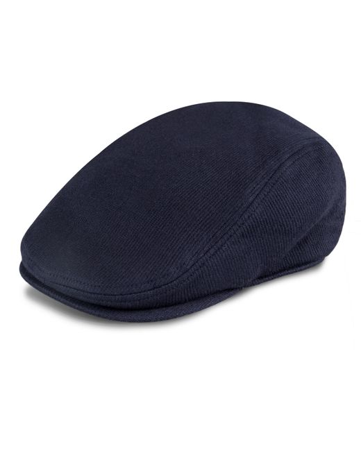 Levi's Stretch Knit Flat Top Ivy Cap with Sherpa Fleece Lining