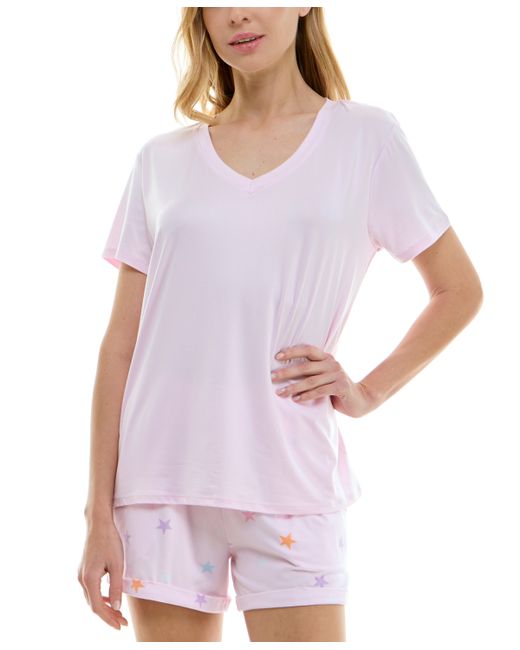Roudelain Short-Sleeve Boxy Pajama Top