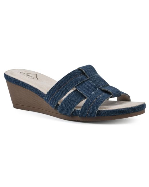 Cliffs by White Mountain Candyce Wedge Sandal