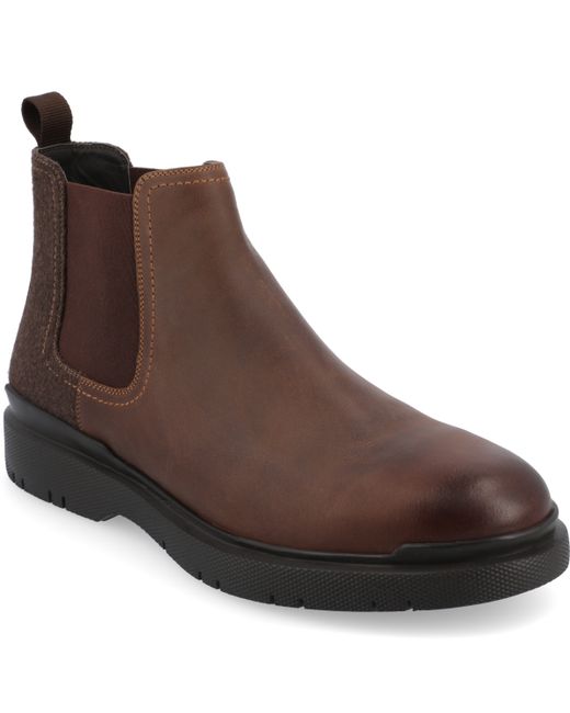 Thomas & Vine Water Resistant Tru Comfort Foam Plain Toe Chelsea Boots