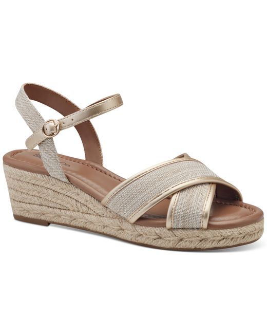Style & Co Leahh Strappy Espadrille Wedge Sandals Created for