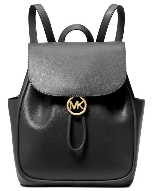 Michael Kors Michael Cheryl Medium Leather Drawstring Backpack