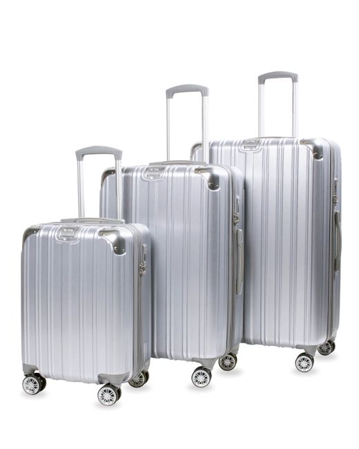 American Green Travel Melrose S Anti-Theft Hardside Spinner Luggage Set of 3