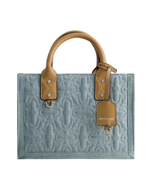 True Religion Ture Religion Quilted Horseshoe Modern Tote