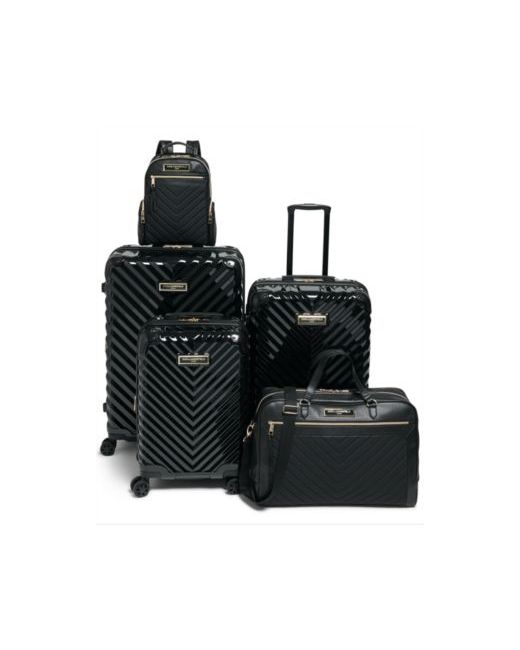 Karl Lagerfeld Chevron Luggage Collection