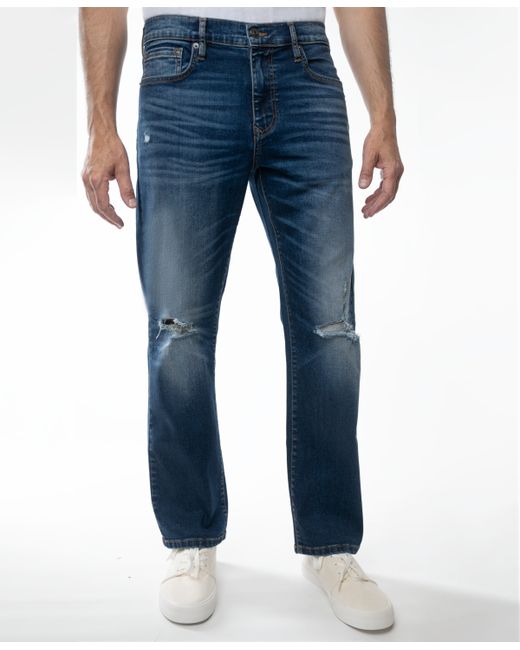 Lazer Straight Fit Stretch Jeans