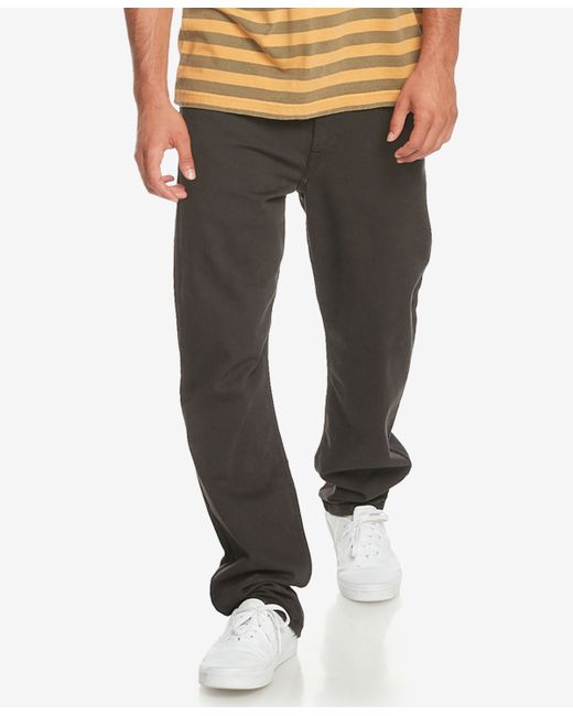 Quiksilver Far Out Stretch 5 Pocket Straight Fit Jogger Pants