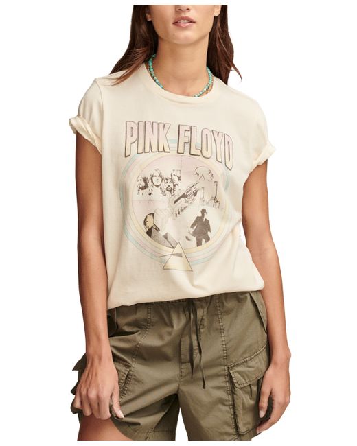 Lucky Brand Floyd Circle Classic Cotton T-Shirt