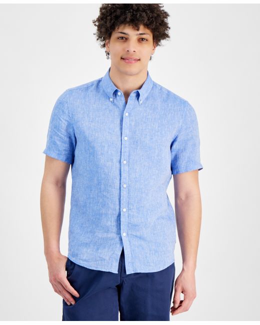 Michael Kors Slim Fit Long Sleeve Button-Down Shirt