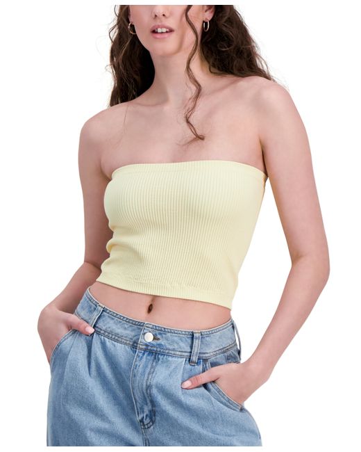 Hippie Rose Juniors Seamless Cropped Tube Top