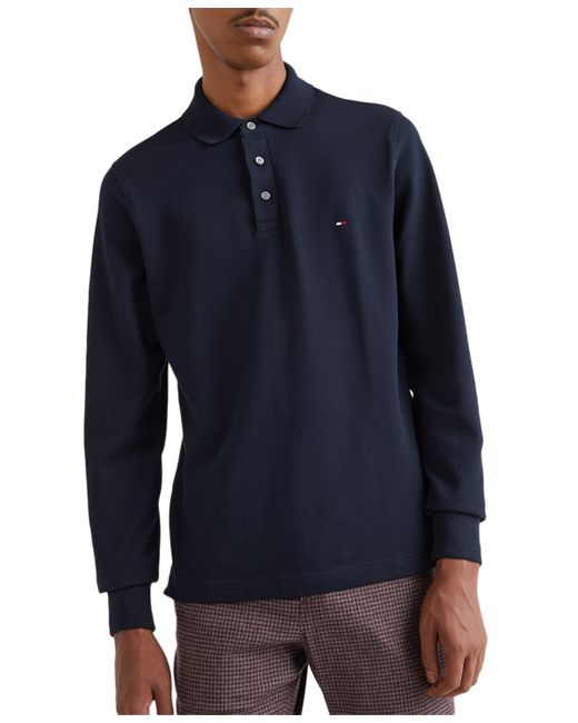 Tommy Hilfiger Slim-Fit 1985 Long-Sleeve Polo Shirt