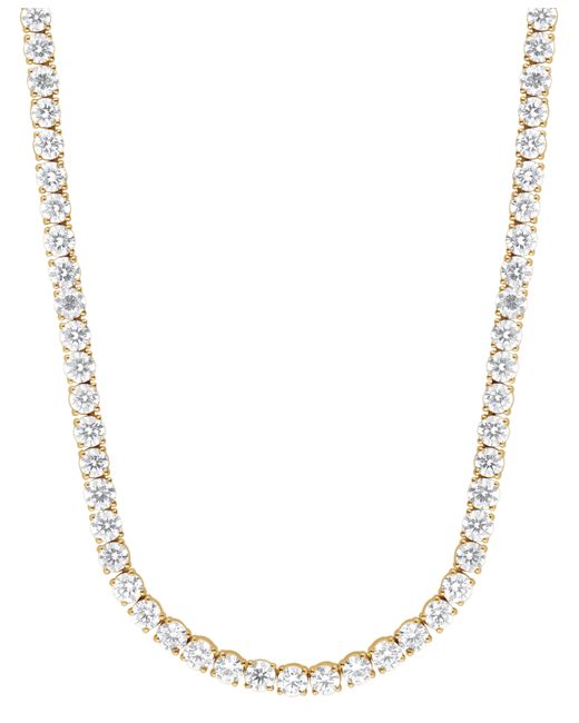 Badgley Mischka Lab Grown Diamond 18 Tennis Necklace 28-1/2 ct. t.w. 14k White Gold or