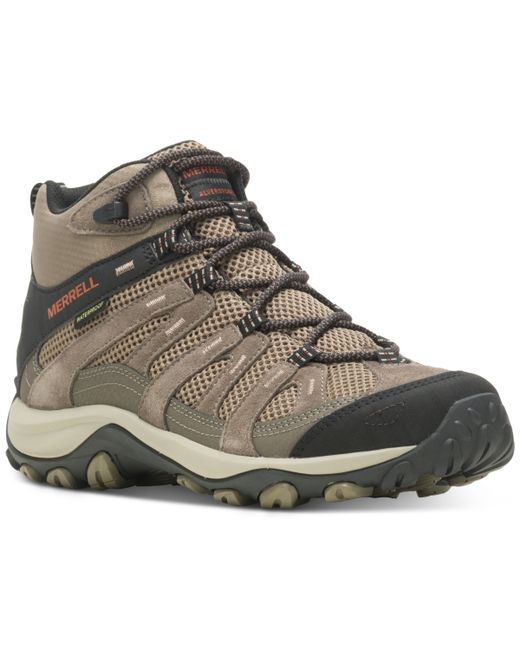 Merrell Alverstone 2 Mid Waterproof Lace-Up Hiking Boots brindle