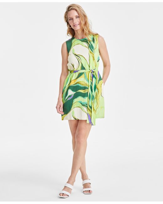 Sam Edelman Printed Palm Shift Dress