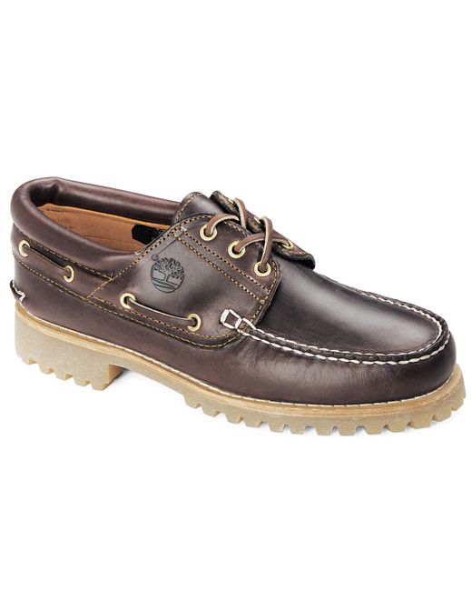 Timberland Traditional Hand-Sewn Moc-Toe Oxfords from Finish Line