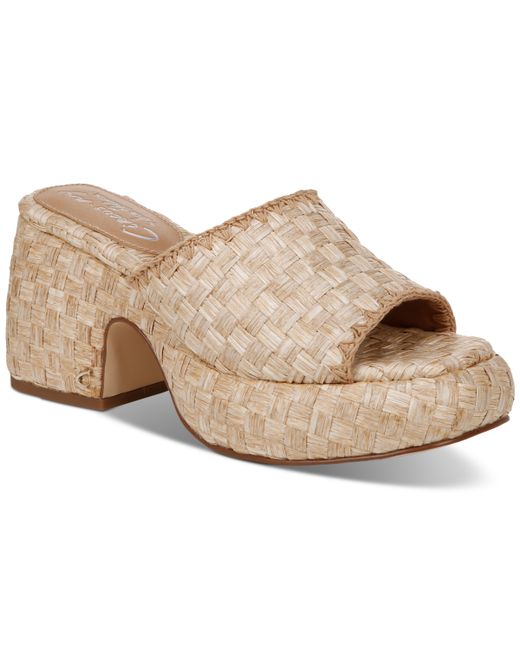 Circus NY by Sam Edelman Ilyse Platform Woven Stitched Sandals